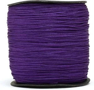 1 MM Thickness Nylon Macrame Thread Cord for Jewellery Making, Handbag, Purse and Many Other DIY Crafts (Length : 400 MTR, Colour : Jambli Violet)