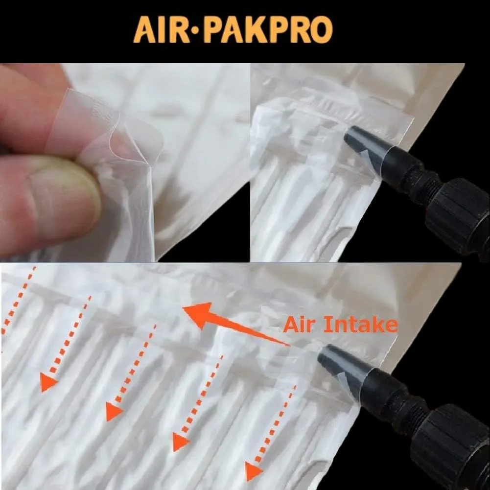 100 Pack Inflatable Laptop Protective Bags with Manual Pump. Fit for 17 Inch Notebooks, 360-Degree Drop Protection. Alternative to Laptop Shipping Box Ideal for Global Shipping and Travel