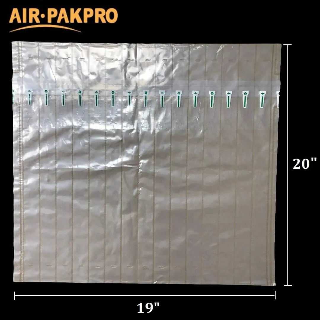 100 Pack Inflatable Laptop Protective Bags with Manual Pump. Fit for 17 Inch Notebooks, 360-Degree Drop Protection. Alternative to Laptop Shipping Box Ideal for Global Shipping and Travel