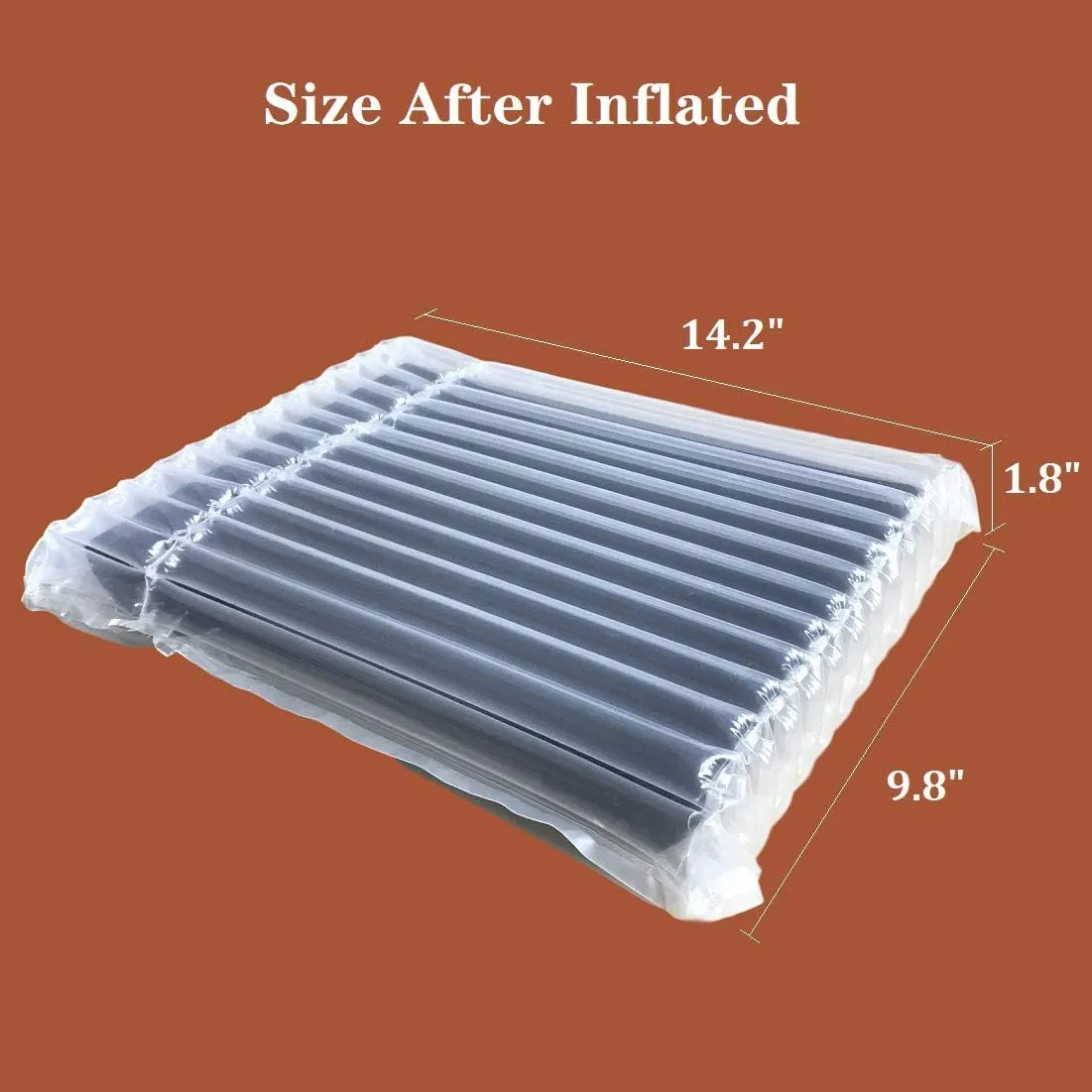 20 Pack Inflatable Laptop Protective Bags with Manual Pump. Fit for 15-15.6 Inch Notebooks, 360-Degree Drop Protection. Alternative to Laptop Shipping Box Ideal for Shipping and Travel
