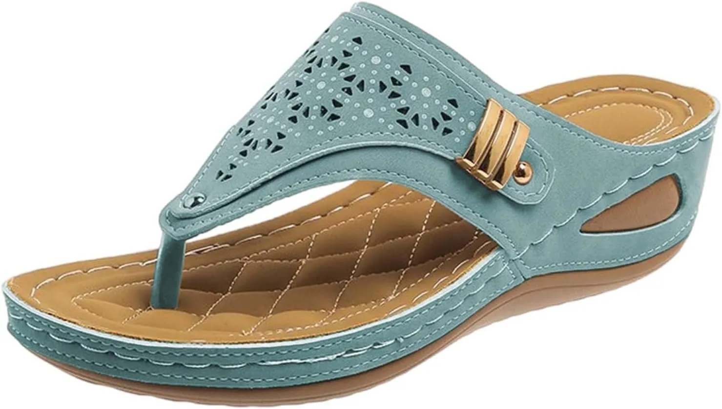 2025 Women'S Summer Sandals:Orthopedic Arch Support Wedge&Platform Heels,Beach/Resort Comfort Dressy/Casual Walkin Shoes
