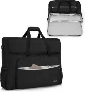 24 Inch Monitor Transport Carrying Case(up to 2), Going Out Tote Bag Transporting LCD Screens, Monitors and TVs, for Travel, Work