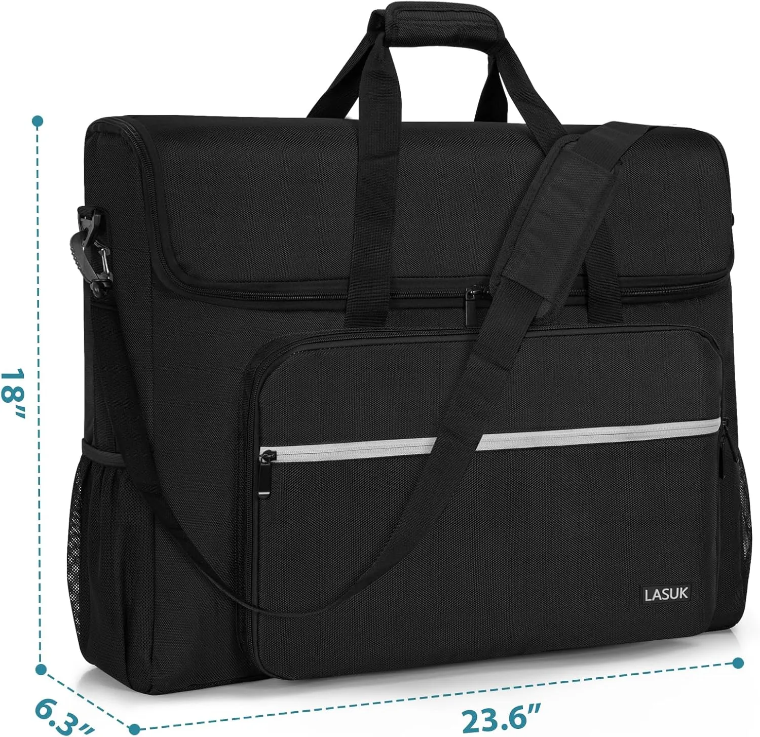 24 Inch Monitor Transport Carrying Case(up to 2), Going Out Tote Bag Transporting LCD Screens, Monitors and TVs, for Travel, Work