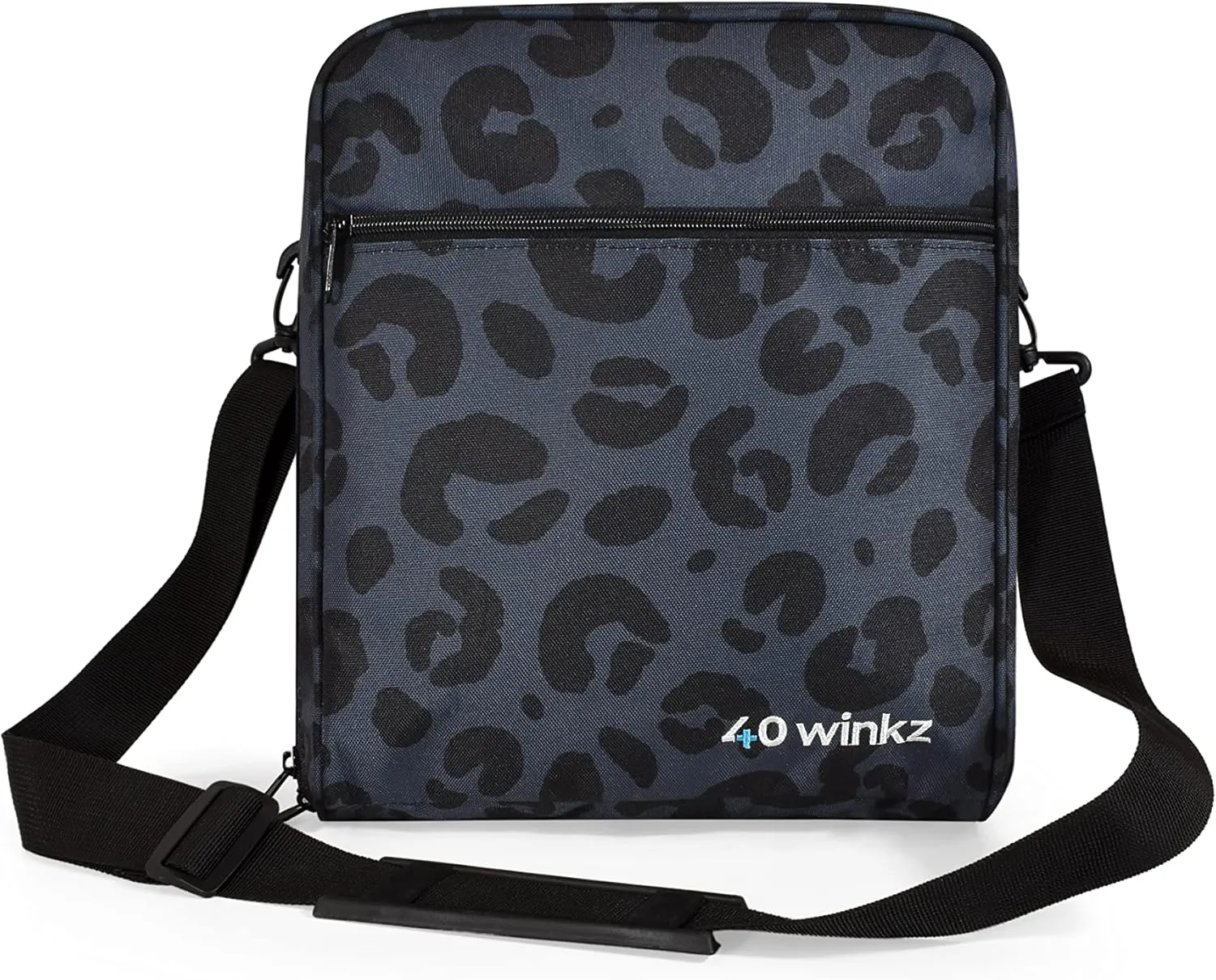 40Winkz USA CPAP Travel Bag, CPAP carry bag for various CPAP’s compatible with, Airsense 10, Airsense 11, Dreamstation & more. Attaches to luggage & travel compliant (Leopard Print)