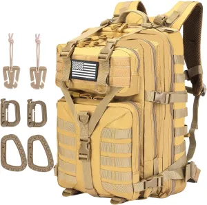45L Military Tactical Backpack Large 3 Day Assault Pack Army Bug Out Bag Rucksack Backpack Molle Bag Backpacks