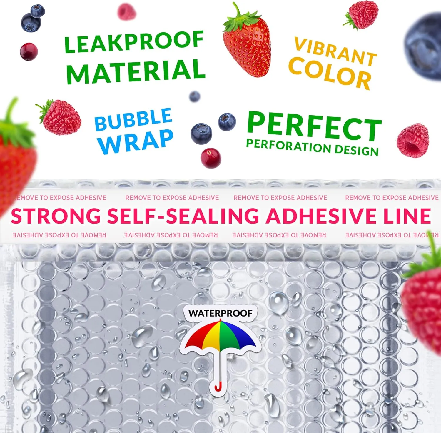ABC PACK & SUPPLY Thermal Bubble Mailer, 11 x 15 Inches. Pack of 5 Metallic Bubble Mailers. Foil Insulated Mailers for Cold Shipping. Padded Envelopes Waterproof. Cold Insulated Shipping Bags