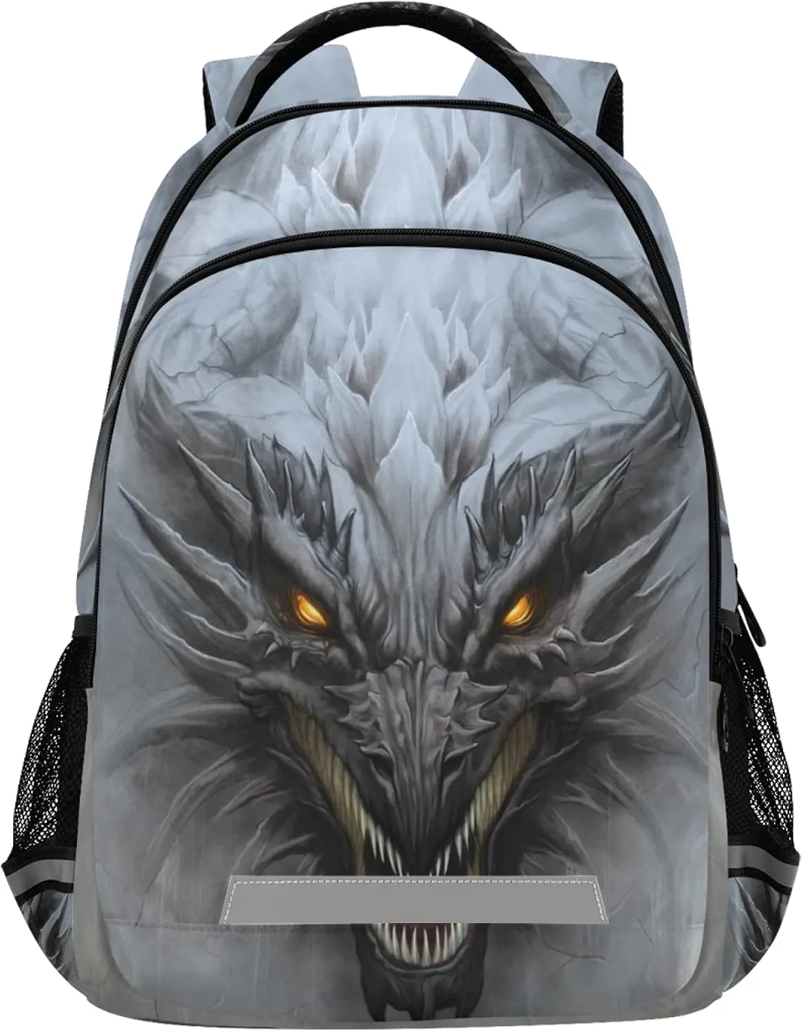 ALAZA Fantasy Dragon Head Backpack Purse for Women Men Personalized Laptop Notebook Tablet School Bag Stylish Casual Daypack, 13 14 15.6 inch
