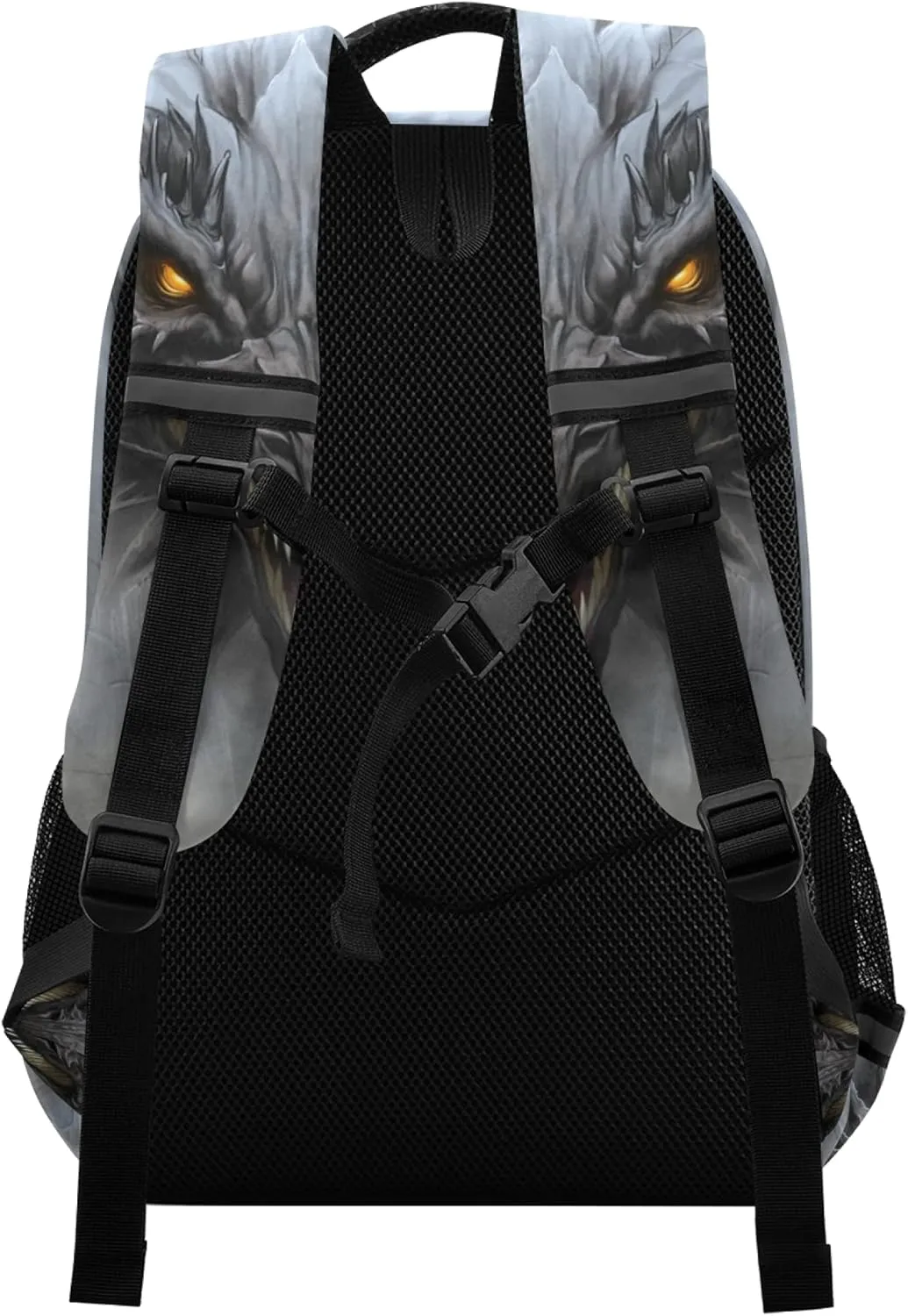ALAZA Fantasy Dragon Head Backpack Purse for Women Men Personalized Laptop Notebook Tablet School Bag Stylish Casual Daypack, 13 14 15.6 inch
