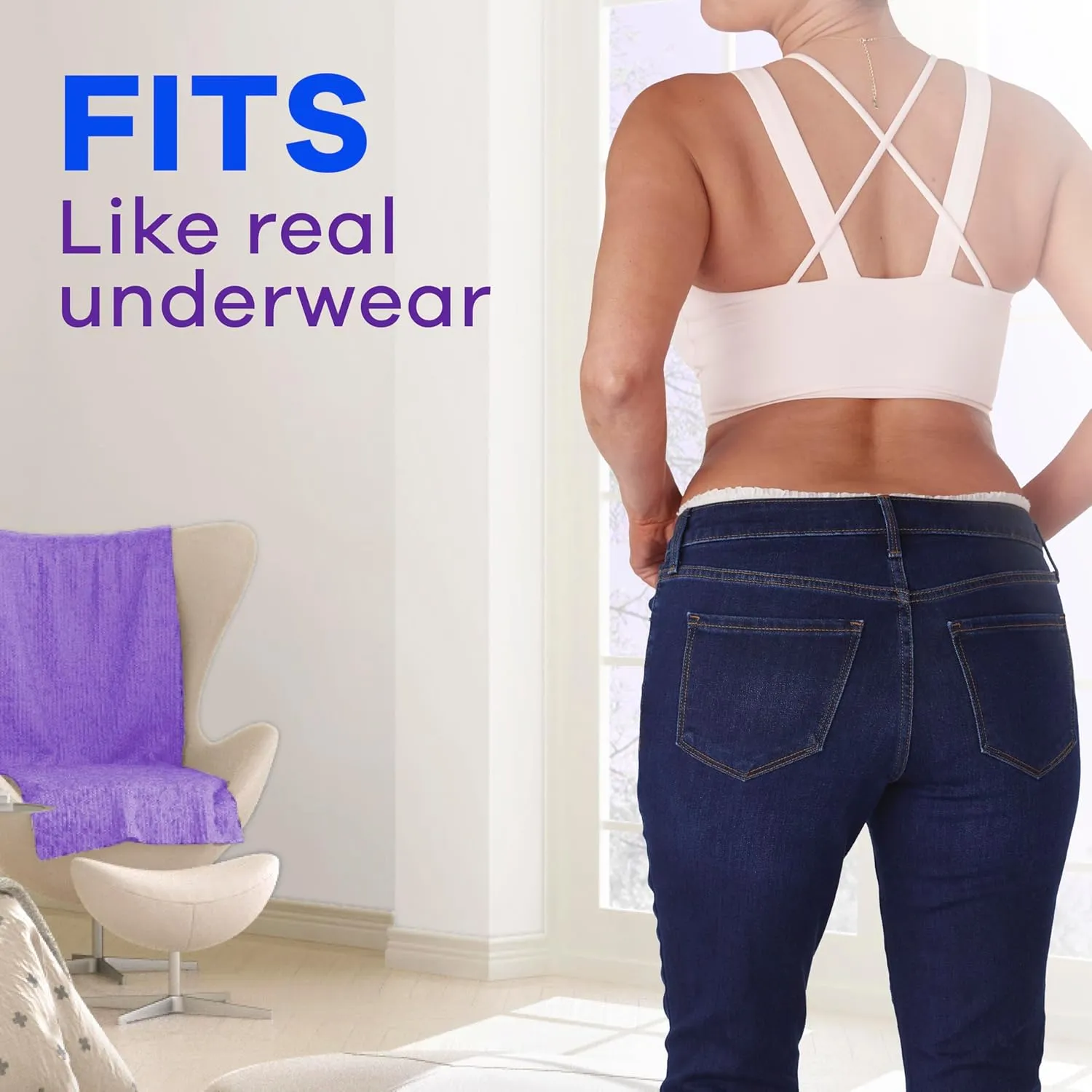 Always Discreet Adult Incontinence Underwear for Women and Postpartum Underwear, S/M, Up to 100% Bladder Leak Protection, 84 Count (Packaging May Vary)