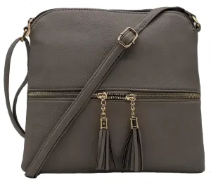 Amaze Medium Crossbody Bag for Women | Shoulder Handbags for Women with Multiple Compartments | PU Leather