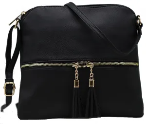 Amaze Medium Crossbody Bag for Women | Shoulder Handbags for Women with Multiple Compartments | PU Leather