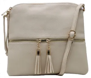 Amaze Medium Crossbody Bag for Women | Shoulder Handbags for Women with Multiple Compartments | PU Leather