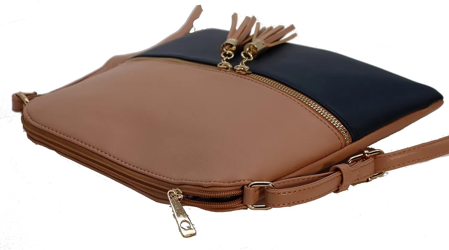 Amaze Medium Crossbody Bag for Women | Shoulder Handbags for Women with Multiple Compartments | PU Leather