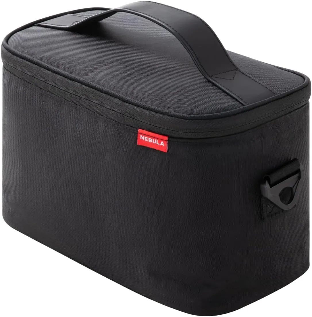 Anker Nebula Mars Official Carry Case, Customized for Mars, Mars II, Mars II Pro and Mars 3 Air, with Durable 420D Nylon Fabric, Dust-Proof Exterior, and Shoulder Strap Black