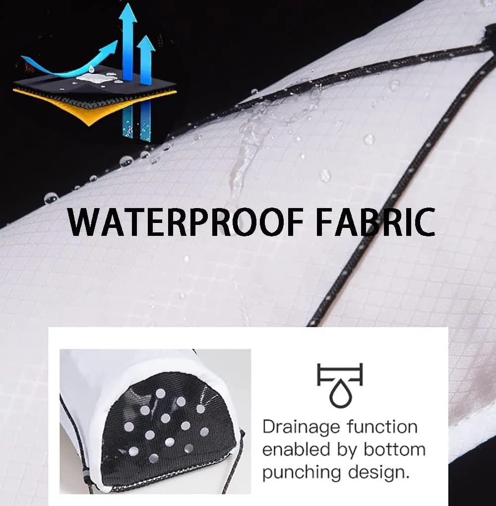 AONIJIE Trekking Poles Storage Bag Waterproof & Lightweight Drawstring Fastening Compression System Movement Does not Shake Compatible with Running Hydration Vest