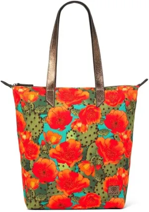 ARIAT Women's Western Prickly Pear Cactus Handbag, Multicolored, One Size