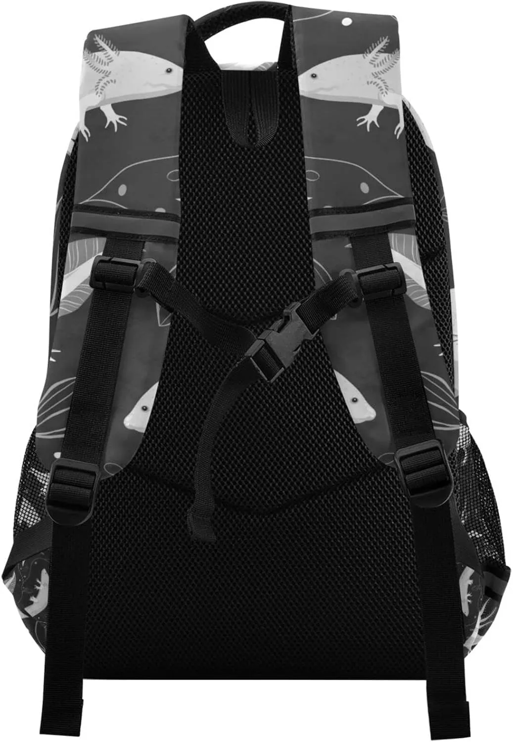 Axolotl Backpack for Girls Kids Boys School Bookbags, Student Laptop Backpack Carrying Bag Casual Lightweight Travel Sports Day Packs
