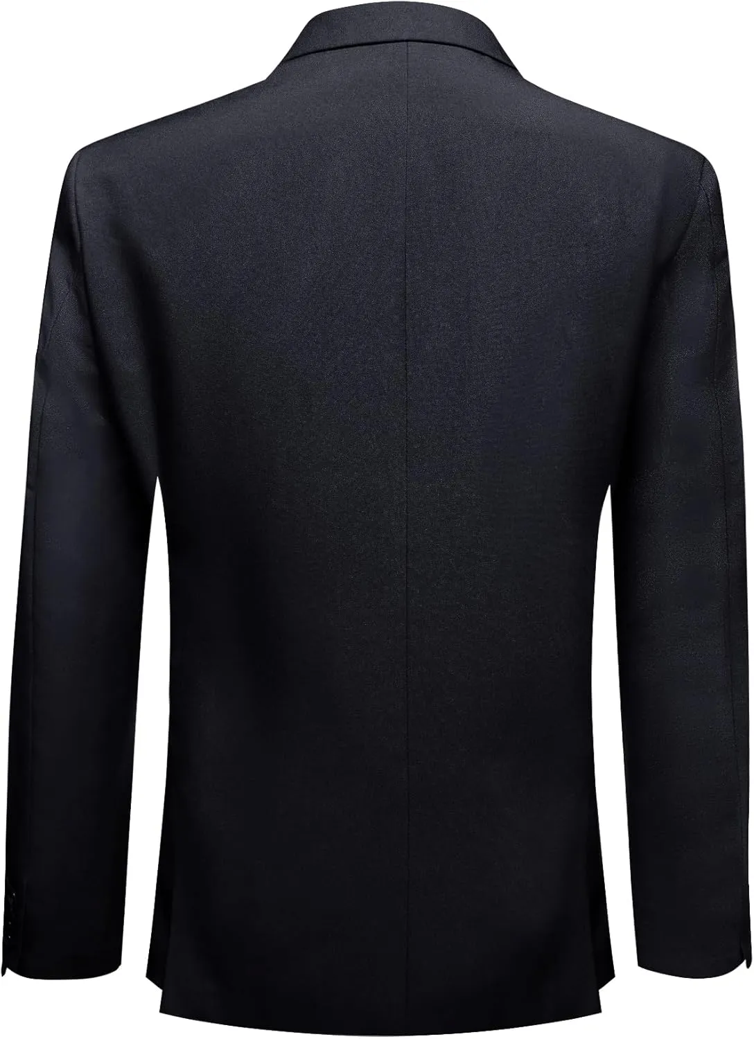 Barry.Wang Mens Casual Sport Coat Solid Blazer Tuxedo Suit Jacket Regular Fit Wedding Business Gift