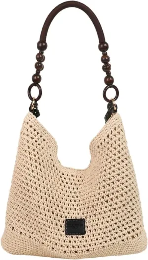 Bohemia Beach Bag Women Macrame Shoulder Tote Bags Crossbody Purse Summer Travel Beach Bag Top-handle Hobo Handbag 2025