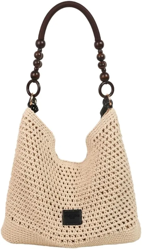 Bohemia Straw Beach Bag Women Macrame Shoulder Tote Bag Crossbody Purse Travel Beach Bag Summer Top-handle Hobo Bags 2025