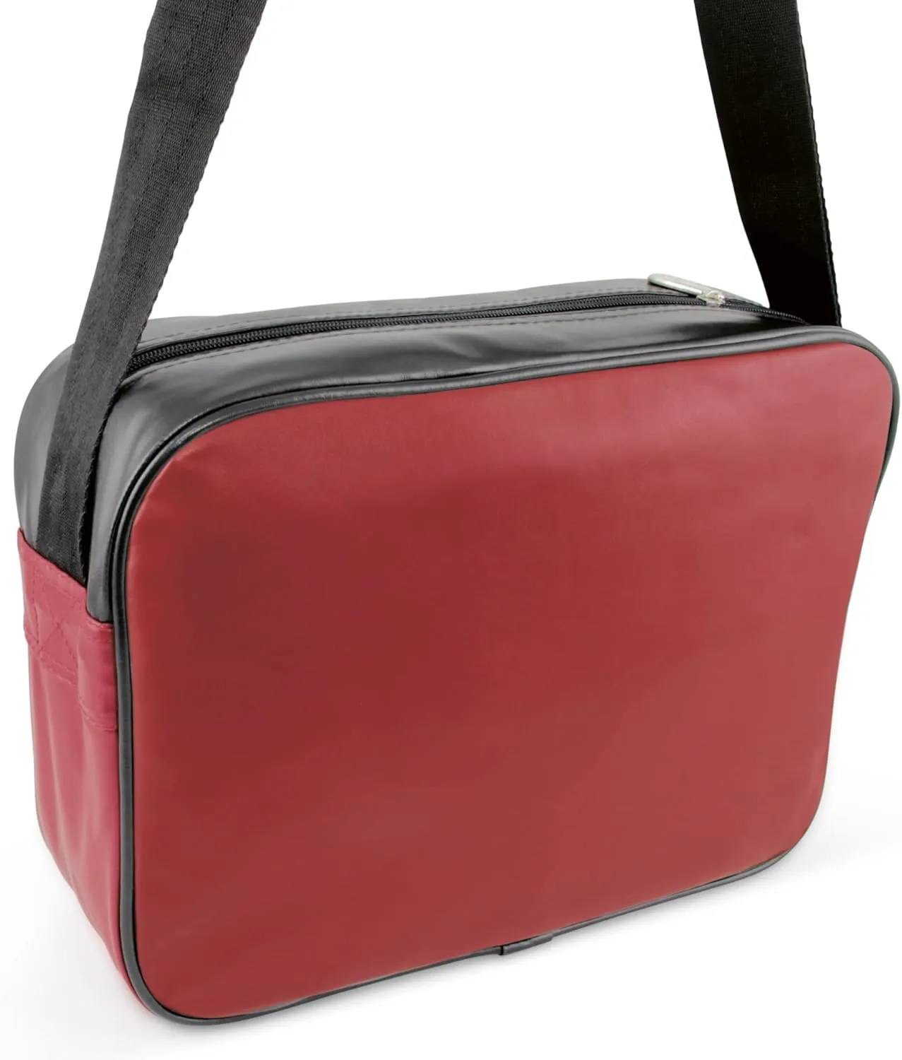 BRISA VW Collection - Volkswagen Shoulder Travel Messenger Bag with VW T1 Bus Campervan Motif
