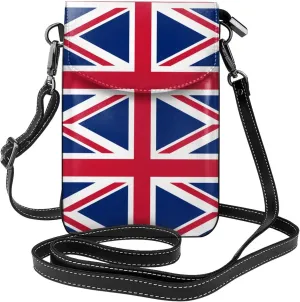 British flag Women's crossbody bag, crossbody phone bag, tassel wallet with shoulder strap, best gift for women.