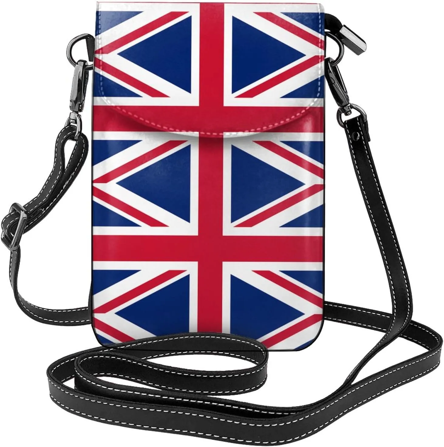 British flag Women's crossbody bag, crossbody phone bag, tassel wallet with shoulder strap, best gift for women.