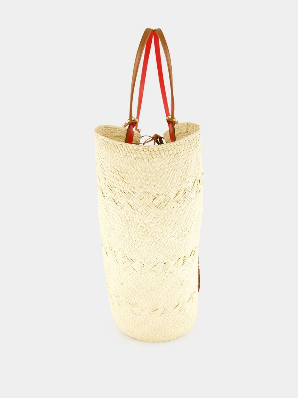 Cabata Large Natural Raffia Tote Bag