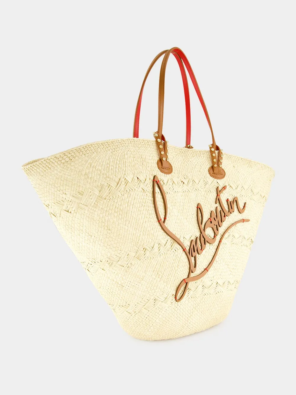 Cabata Large Natural Raffia Tote Bag