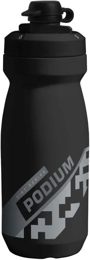 CamelBak Podium Dirt Series Mountain Bike Water Bottle 21oz, Black