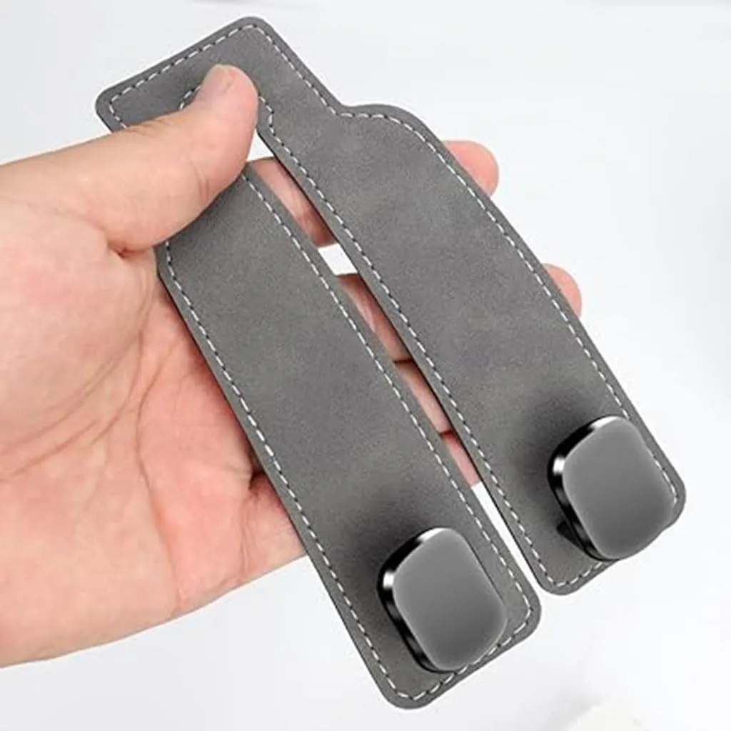 Car Hooks for Subaru Ascent 2018-2024, Car Seat Hooks Stylish Back Seat Hanger Multifunctional Interior Car Accessories,2pcs Grey