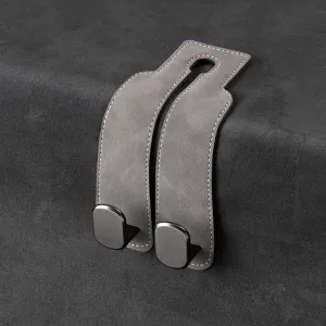 Car Hooks for Subaru Ascent 2018-2024, Car Seat Hooks Stylish Back Seat Hanger Multifunctional Interior Car Accessories,2pcs Grey