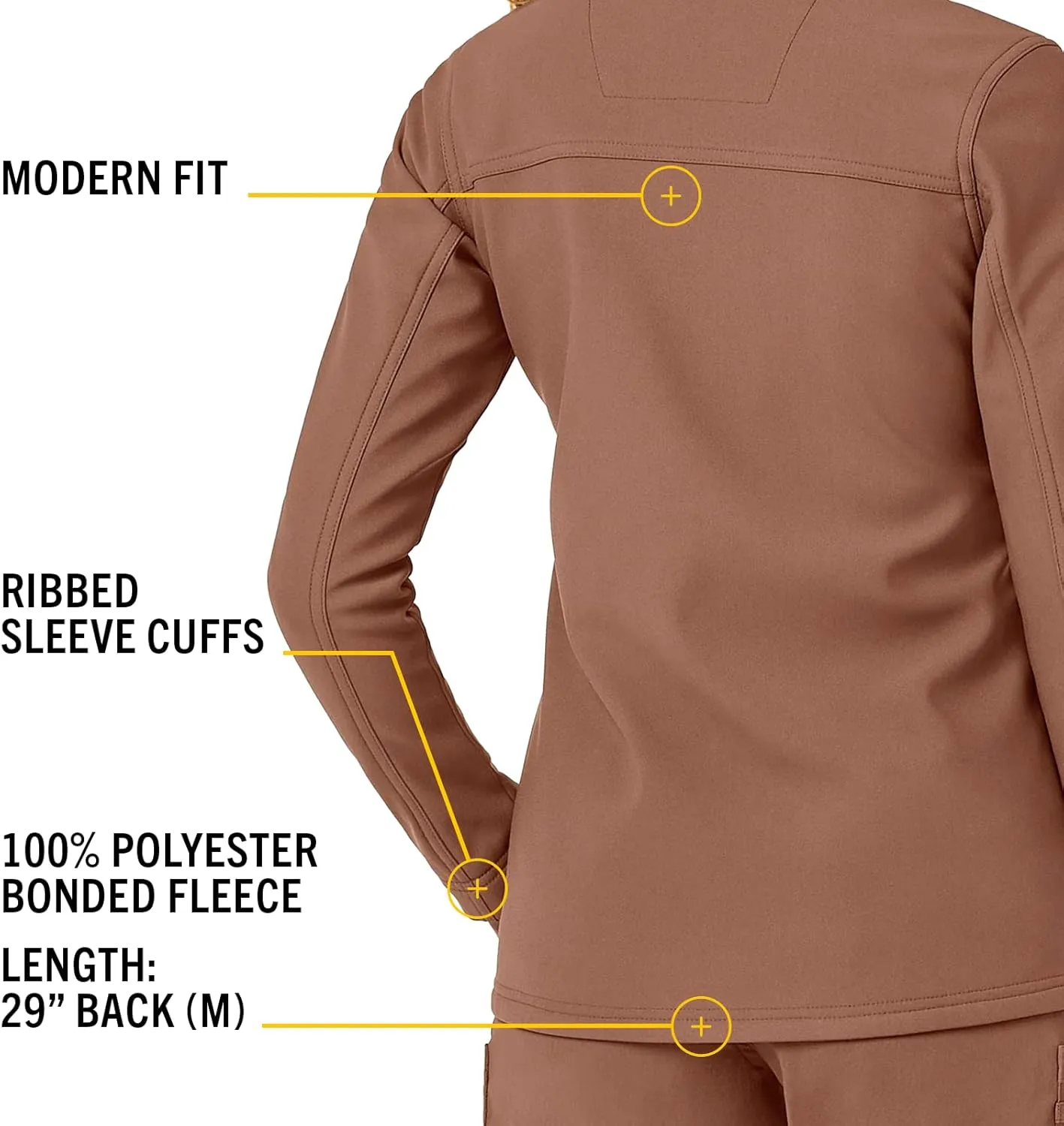 Carhartt Women's Fluid Resistant Fleece Jacket