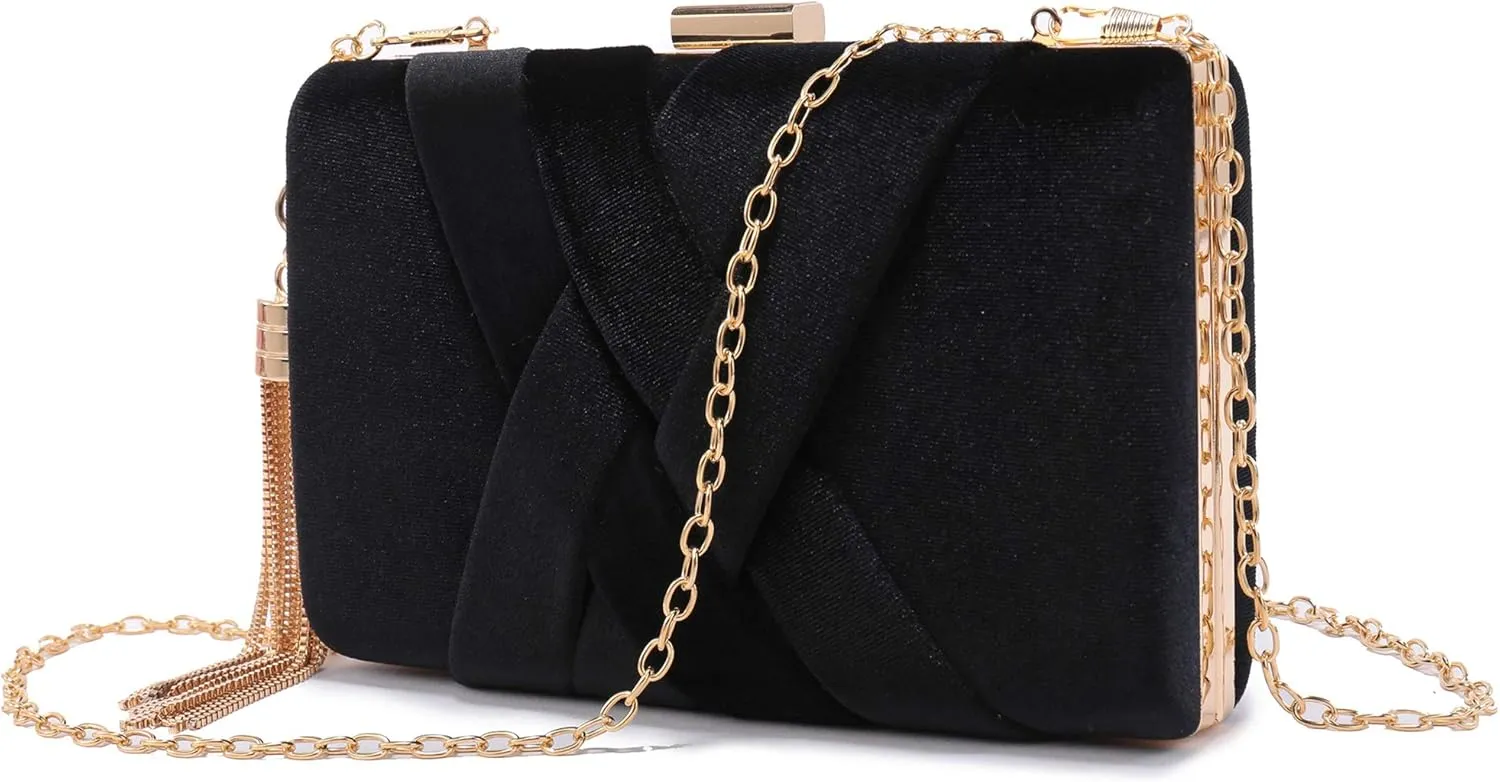 CARIEDO Women's Evening Handbag Clutch Bridal Purse for Wedding Prom Night Out Party