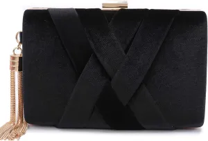 CARIEDO Women's Evening Handbag Clutch Bridal Purse for Wedding Prom Night Out Party