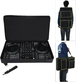 Carrying Case for Pioneer DDJ FLX10/DDJ-1000SRT/DDJ-1000 DJ Controller Compatible with 29.33 * 16.53 * 4.33in DJ Controllers, Hard Travel Carrying Bag with Shoulder Strap