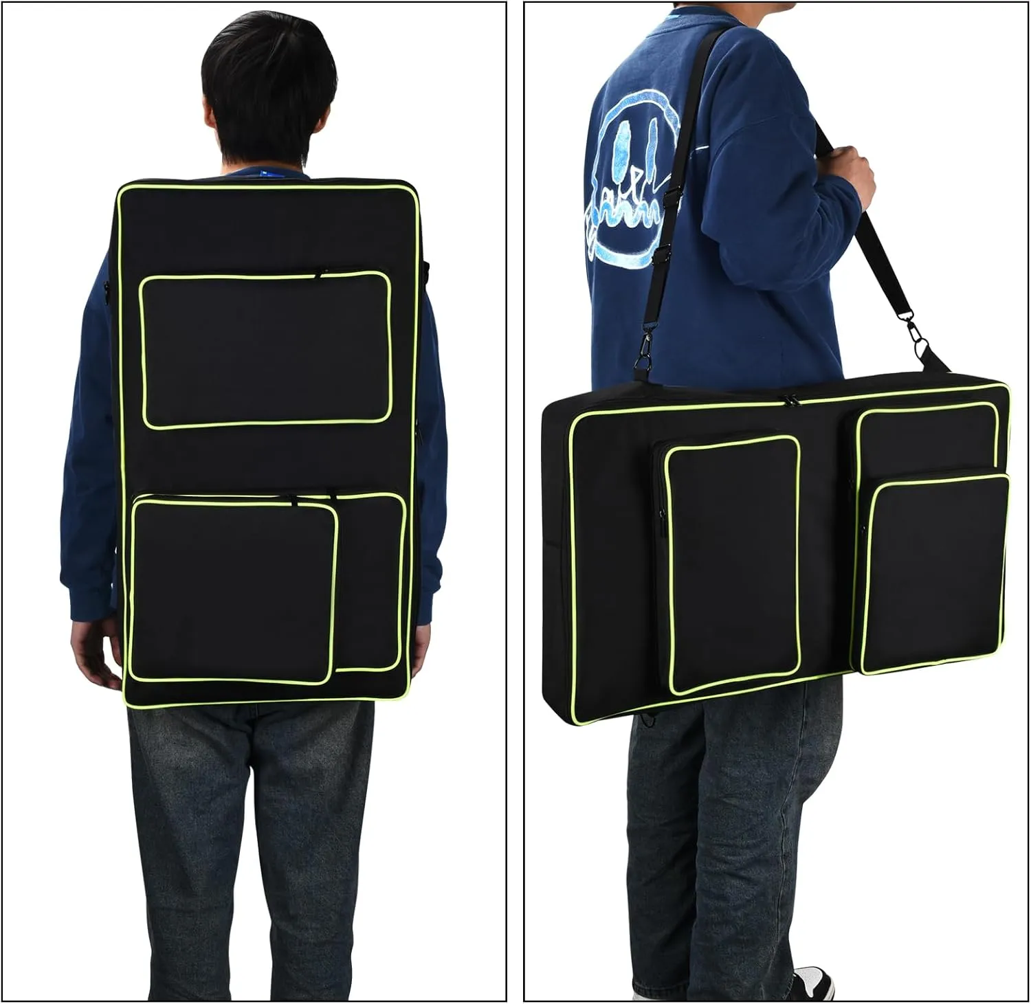 Carrying Case for Pioneer DDJ FLX10/DDJ-1000SRT/DDJ-1000 DJ Controller Compatible with 29.33 * 16.53 * 4.33in DJ Controllers, Hard Travel Carrying Bag with Shoulder Strap