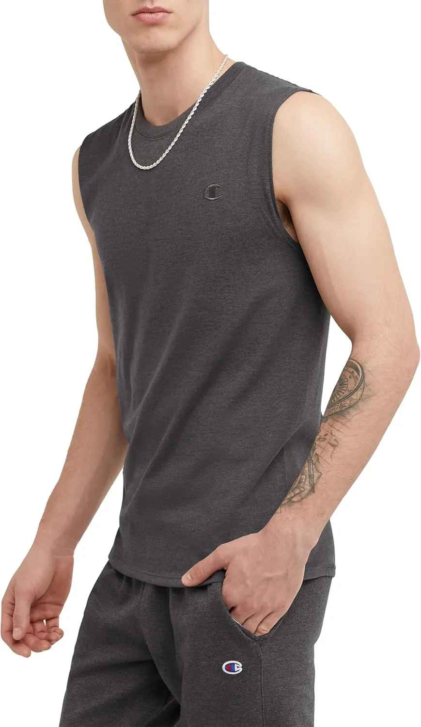 Champion Men's Big and Tall Sleeveless Tank Top Shirts