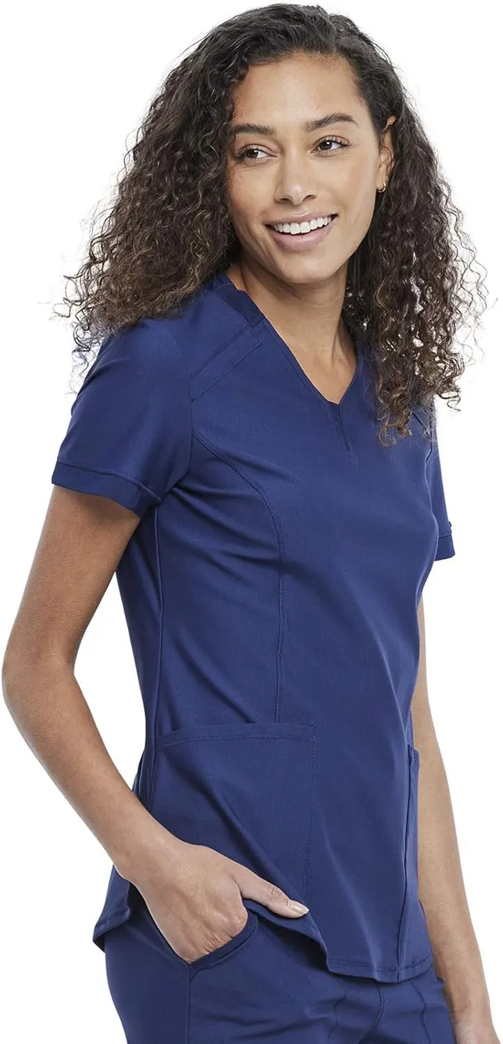 Cherokee Form Women Scrubs Top V-Neck CK723