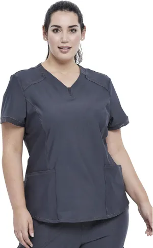 Cherokee Form Women Scrubs Top V-Neck CK723