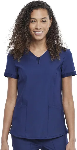 Cherokee Form Women Scrubs Top V-Neck CK723