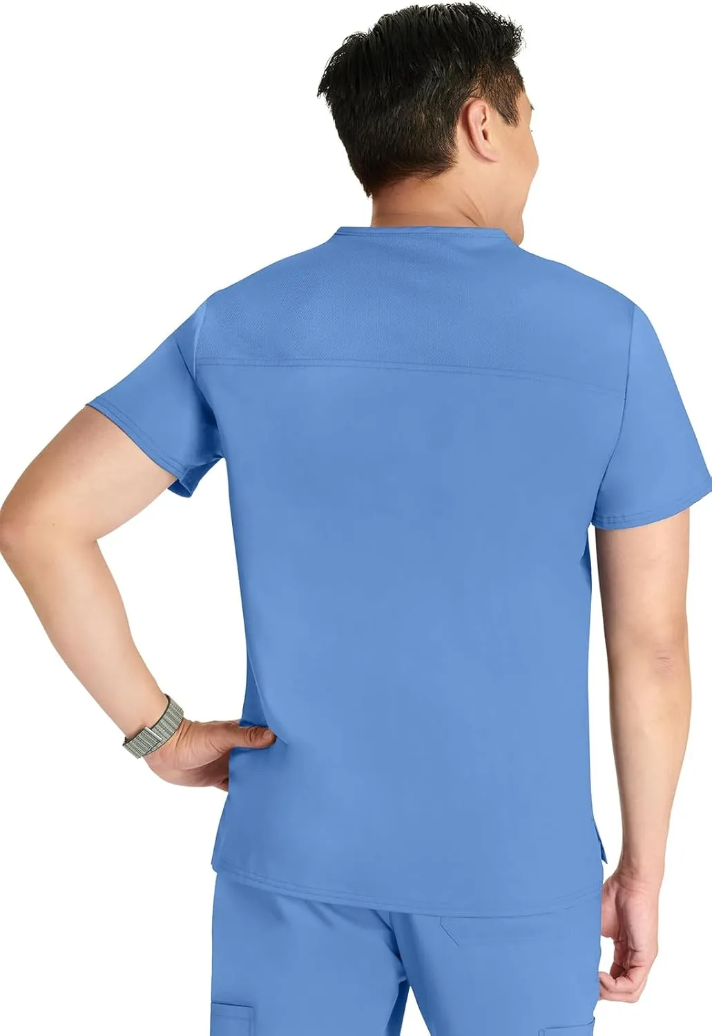 Cherokee Men Scrubs Top Workwear Revolution V-Neck WW751