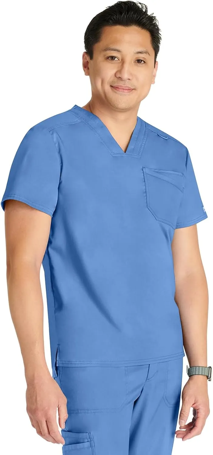 Cherokee Men Scrubs Top Workwear Revolution V-Neck WW751