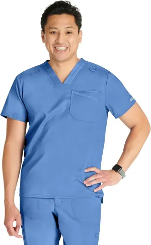 Cherokee Men Scrubs Top Workwear Revolution V-Neck WW751
