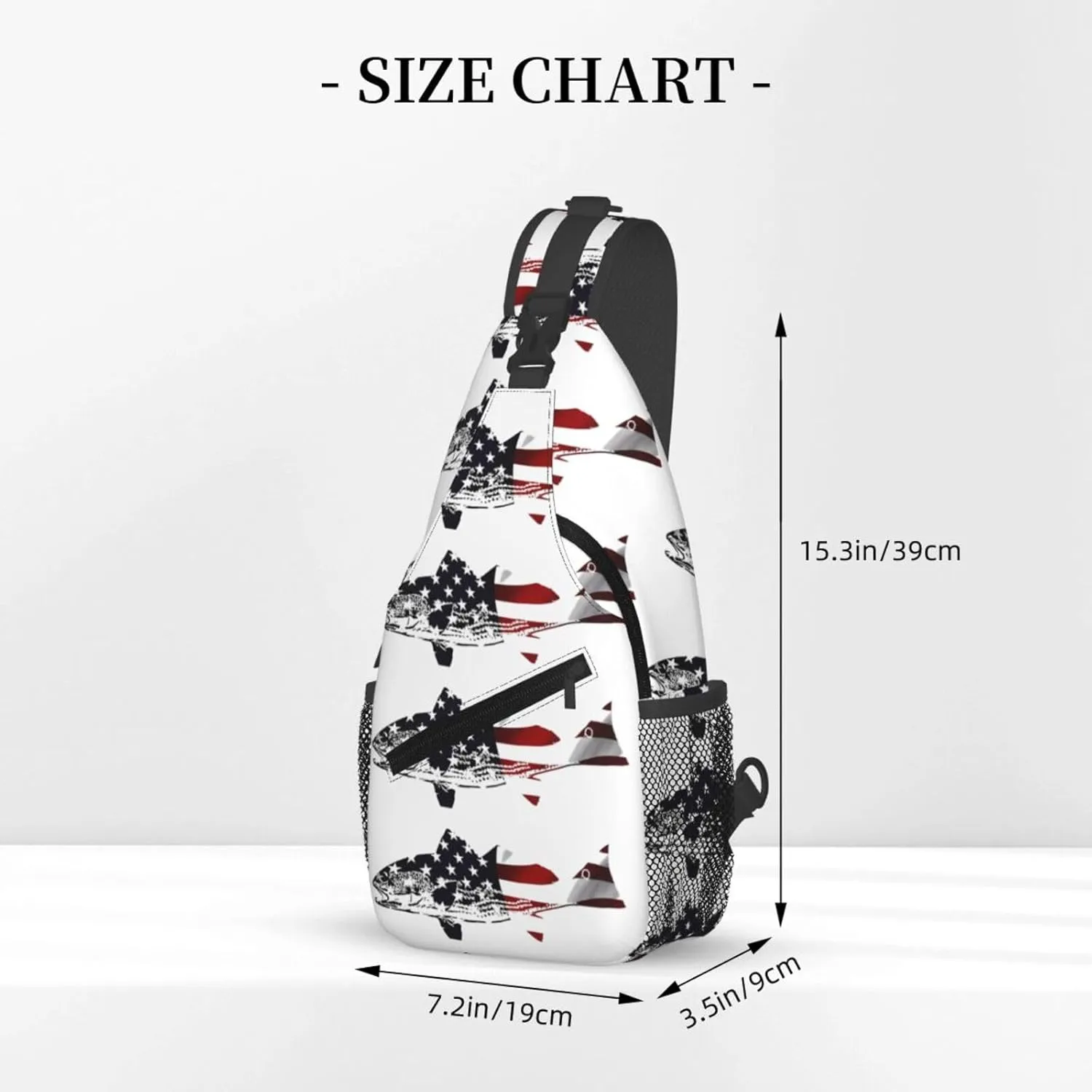 Chest Sling Bag Crossbody Shoulder Backpack Bag Gym Cycling Travel Hiking Daypack Cross Bag
