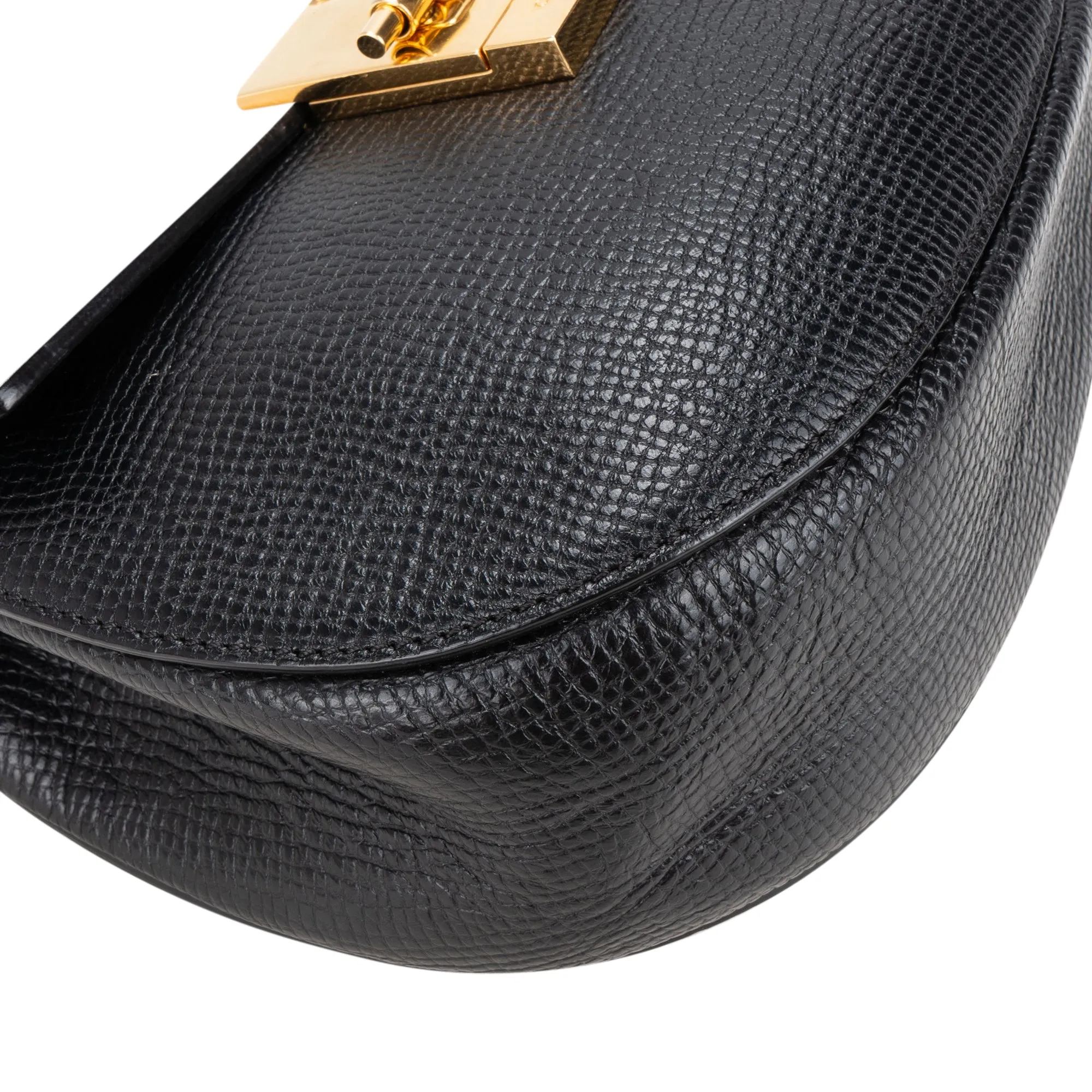 Chloé Bicolor Leather Drew Crossbody Bag