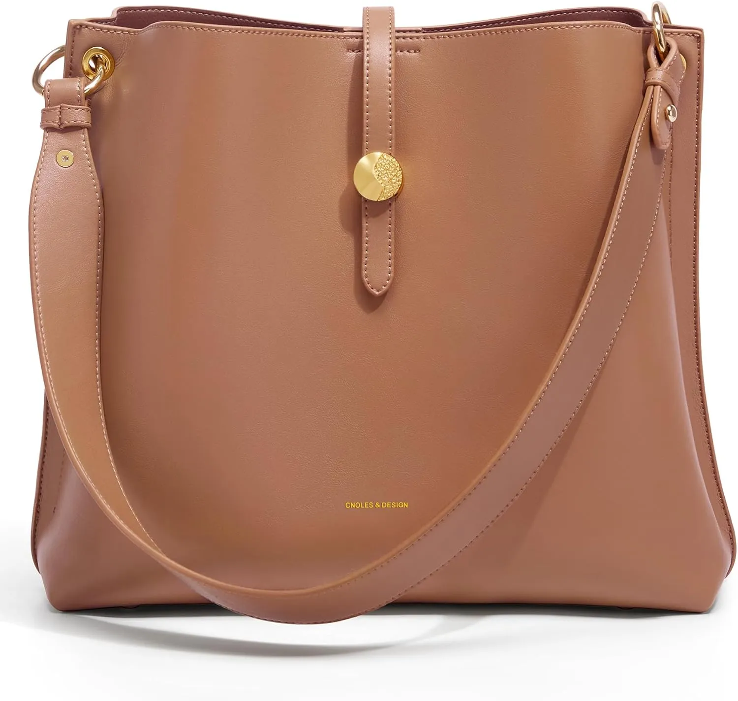 Cnoles Women Genuine Leather Designer Tote Bags Purses And Handbags For Women Fashion Ladies Top Handle Shoulder Satchel Bag