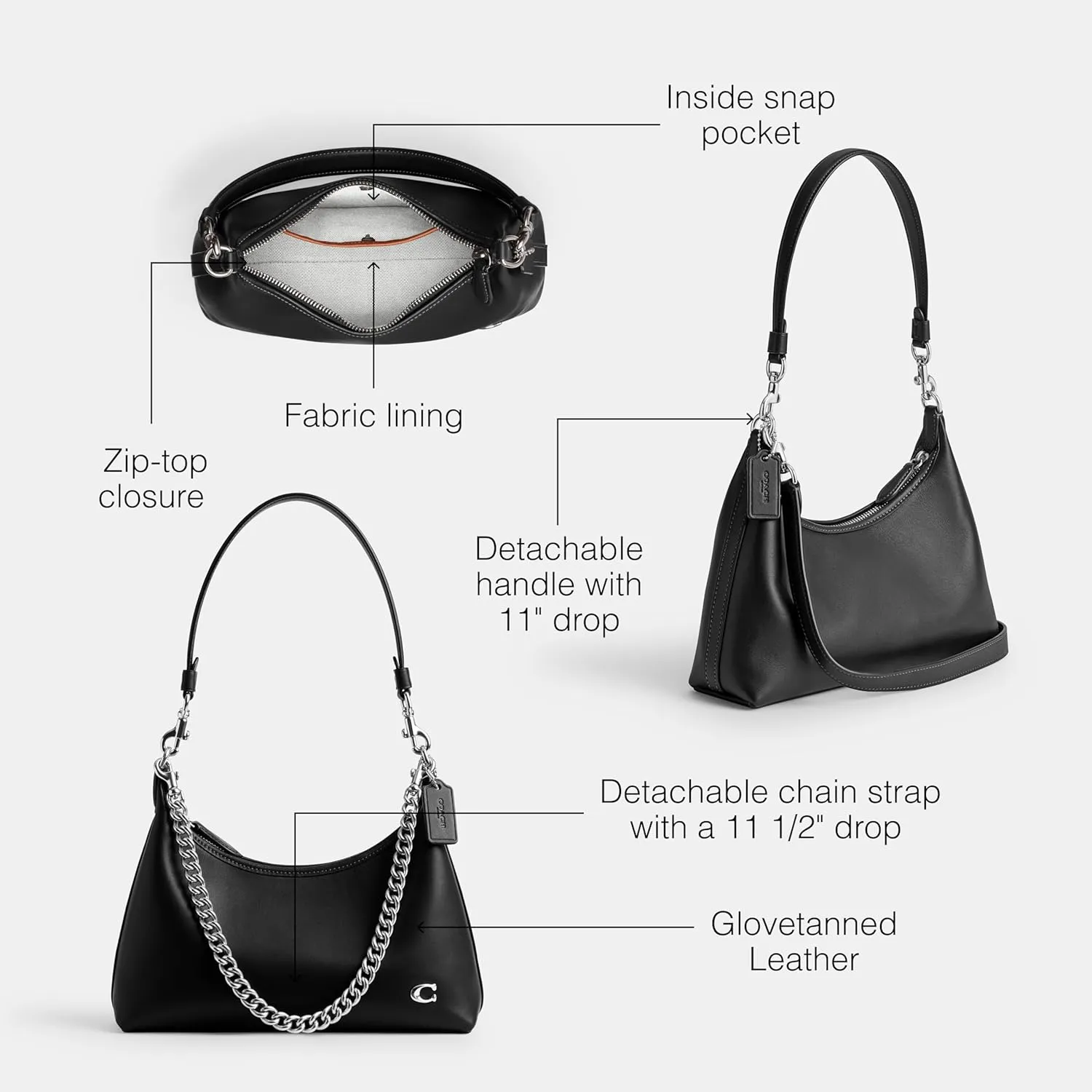 COACH Juliet Shoulder Bag 25