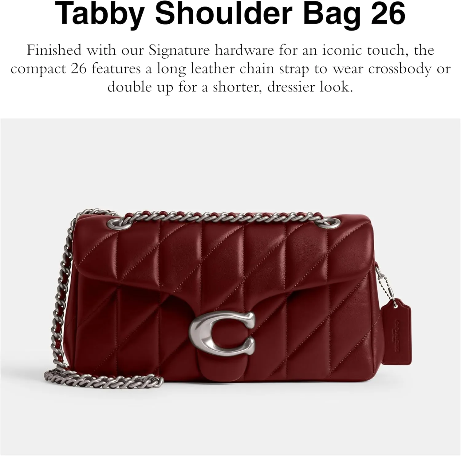 COACH Tabby Shoulder Bag 26