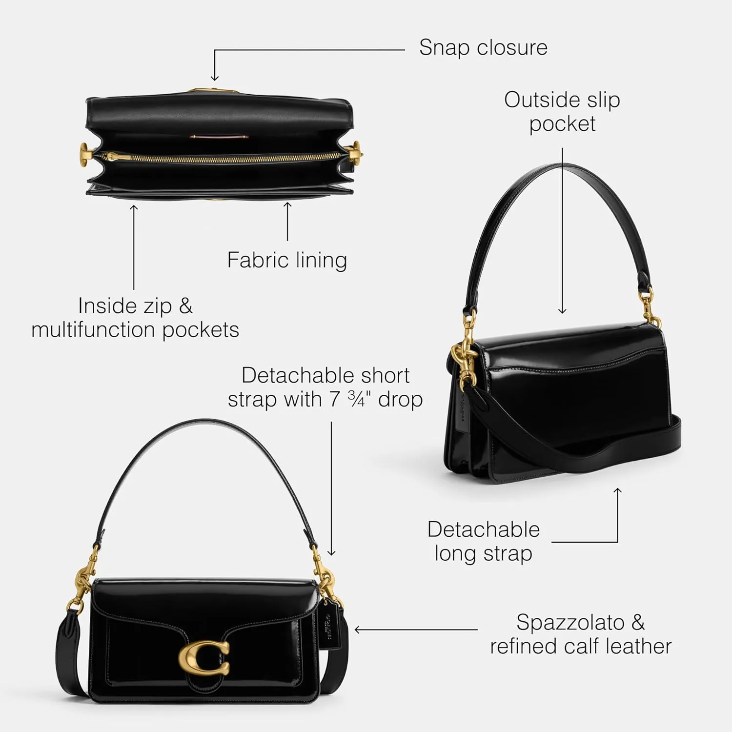 COACH Tabby Shoulder Bag 26